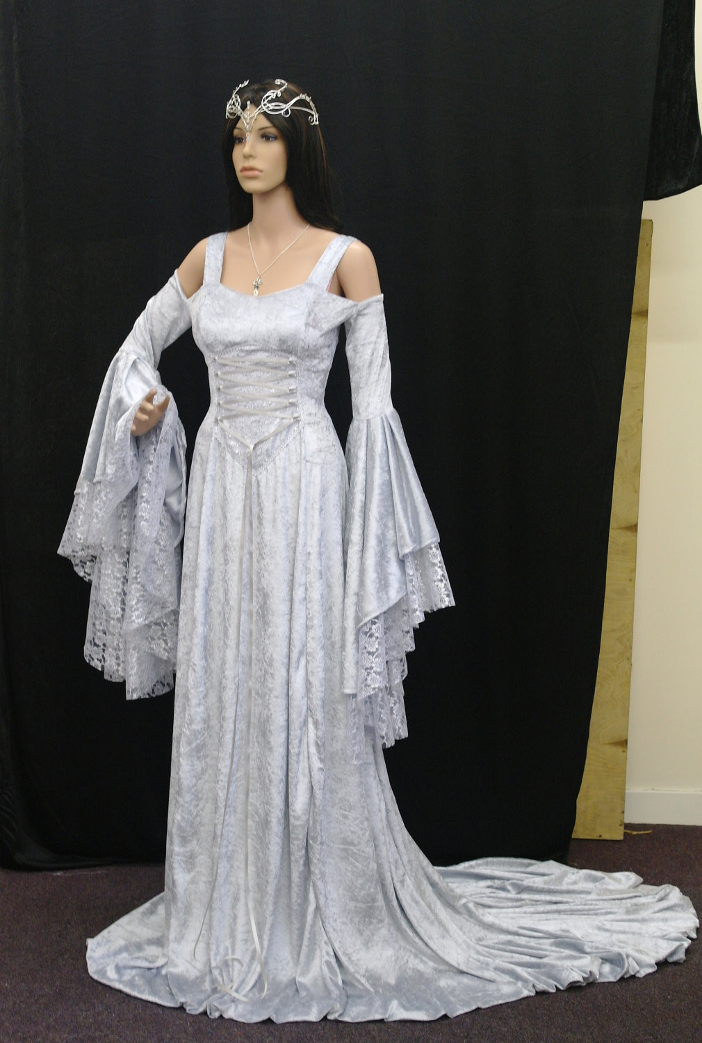 Renaissance Wedding Gowns
 Renaissance Me val Handfasting Wedding Dress By