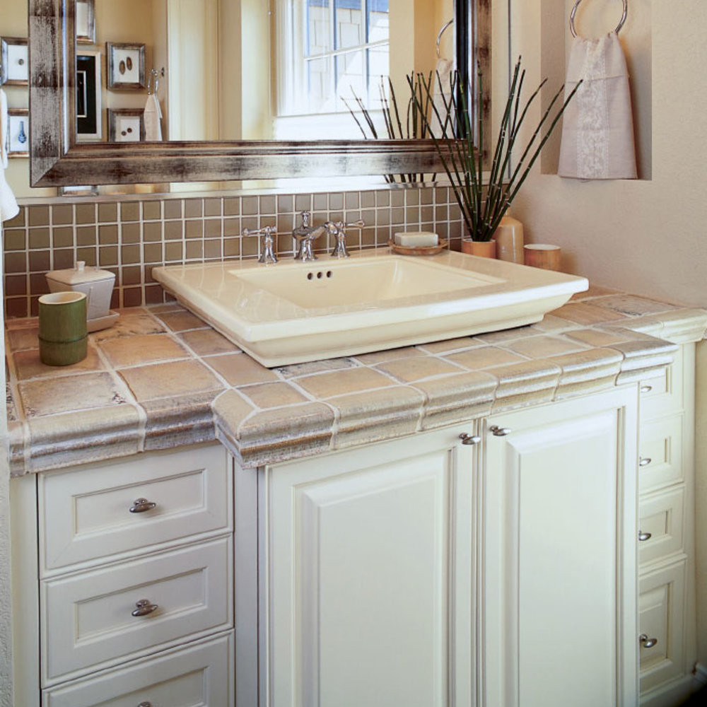 Repaint Bathroom Cabinet
 Repaint Vanity Cabinets Sunset Magazine