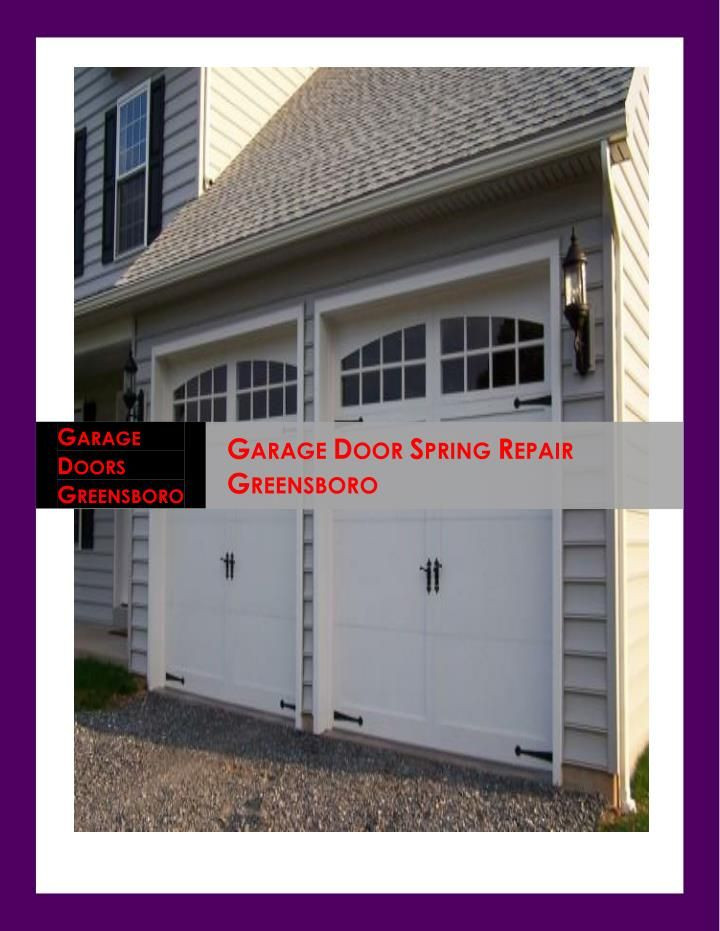 Repairing Garage Door Springs
 Experts Garage Door Spring Repair