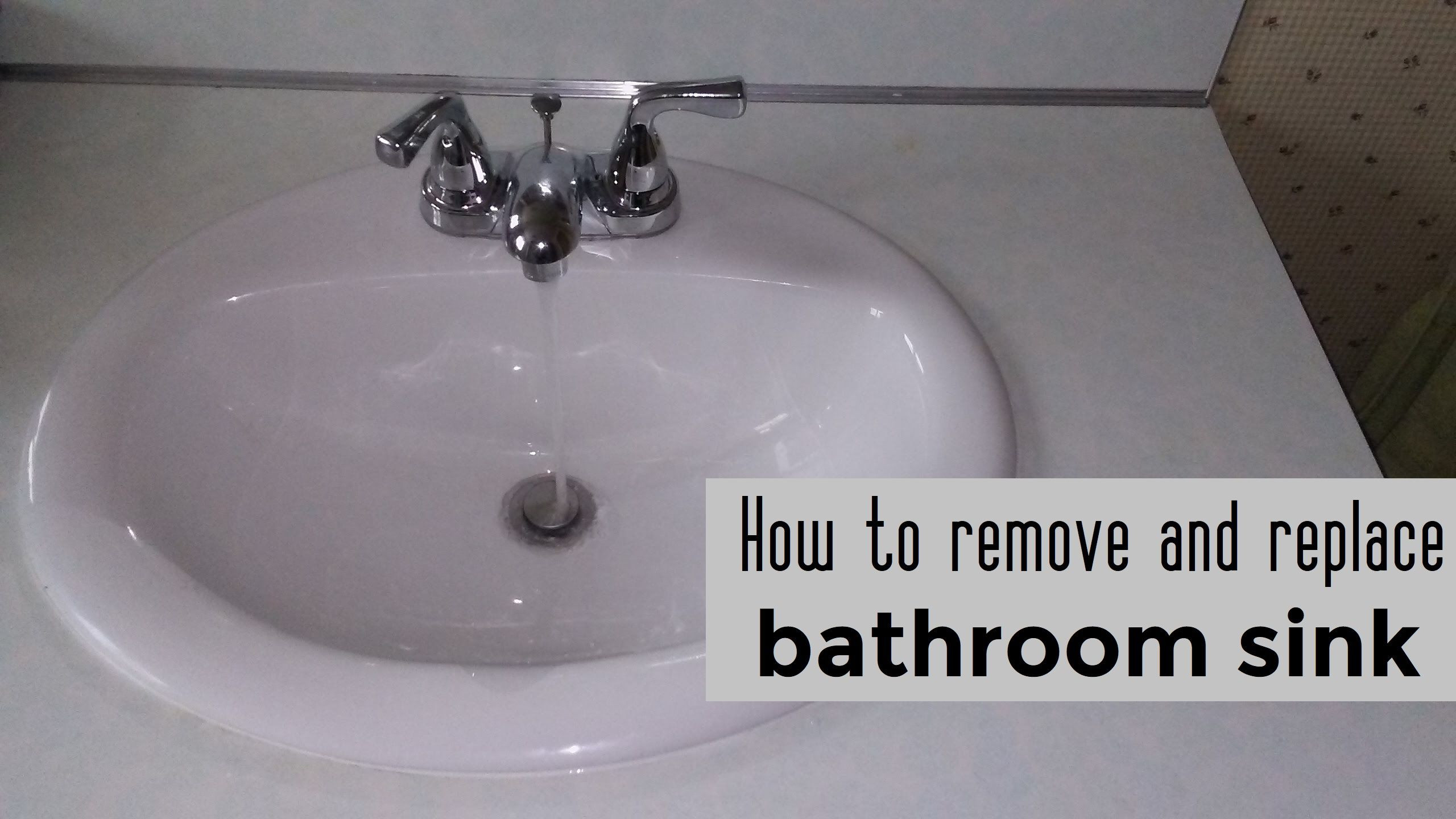 Replace Bathroom Sink
 How To Replace An Undermount Bathroom Sink