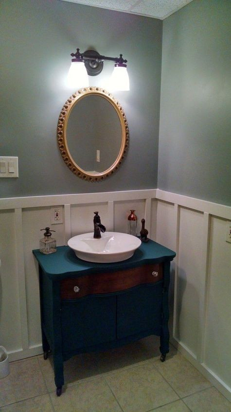 Repurposed Bathroom Vanities
 Repurposed Dresser