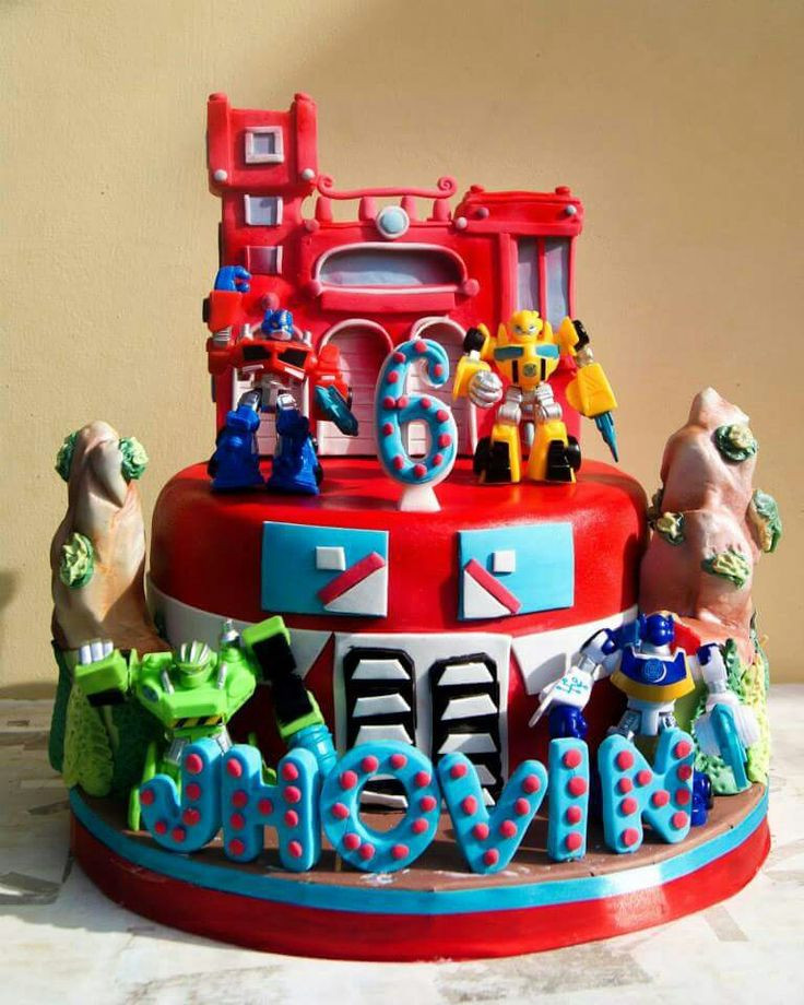 Rescue Bots Birthday Cake
 17 Best images about Cake Decorating on Pinterest