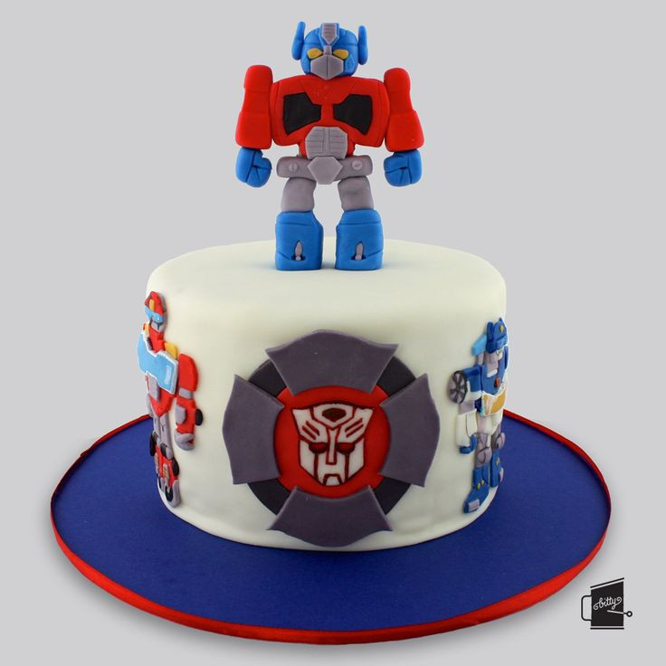 Rescue Bots Birthday Cake
 18 best Bumblebee Transformers Cake images on Pinterest