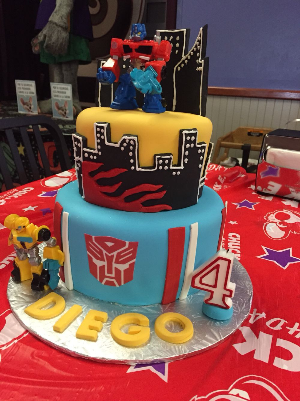 Rescue Bots Birthday Cake
 Transformers rescue bots cake …