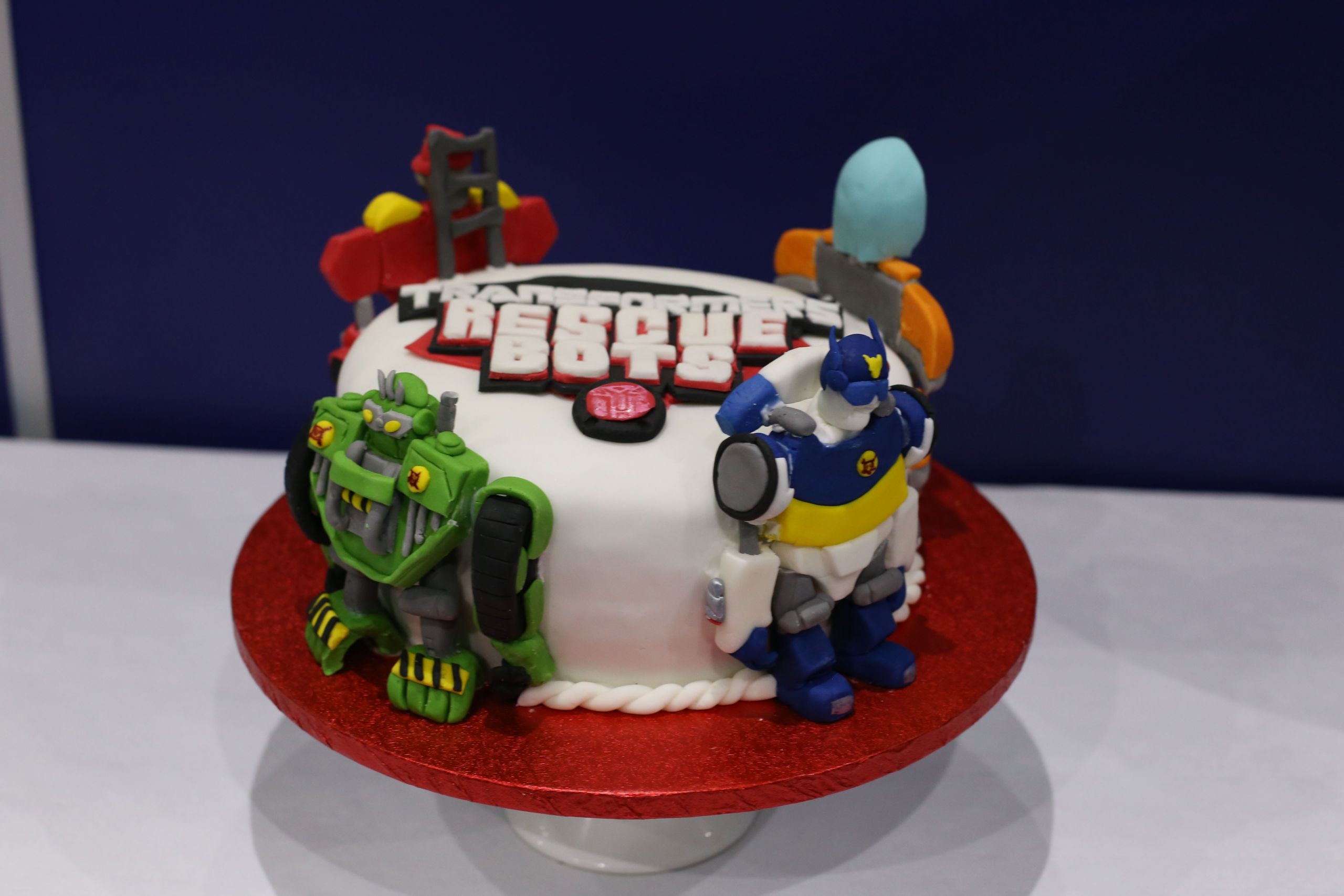Rescue Bots Birthday Cake
 Transformers Rescue Bots Birthday Party Cake