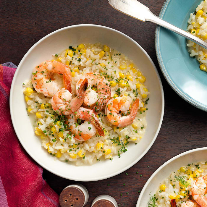 Risotto With Shrimp
 Corn Risotto with Roasted Shrimp Rachael Ray Every Day