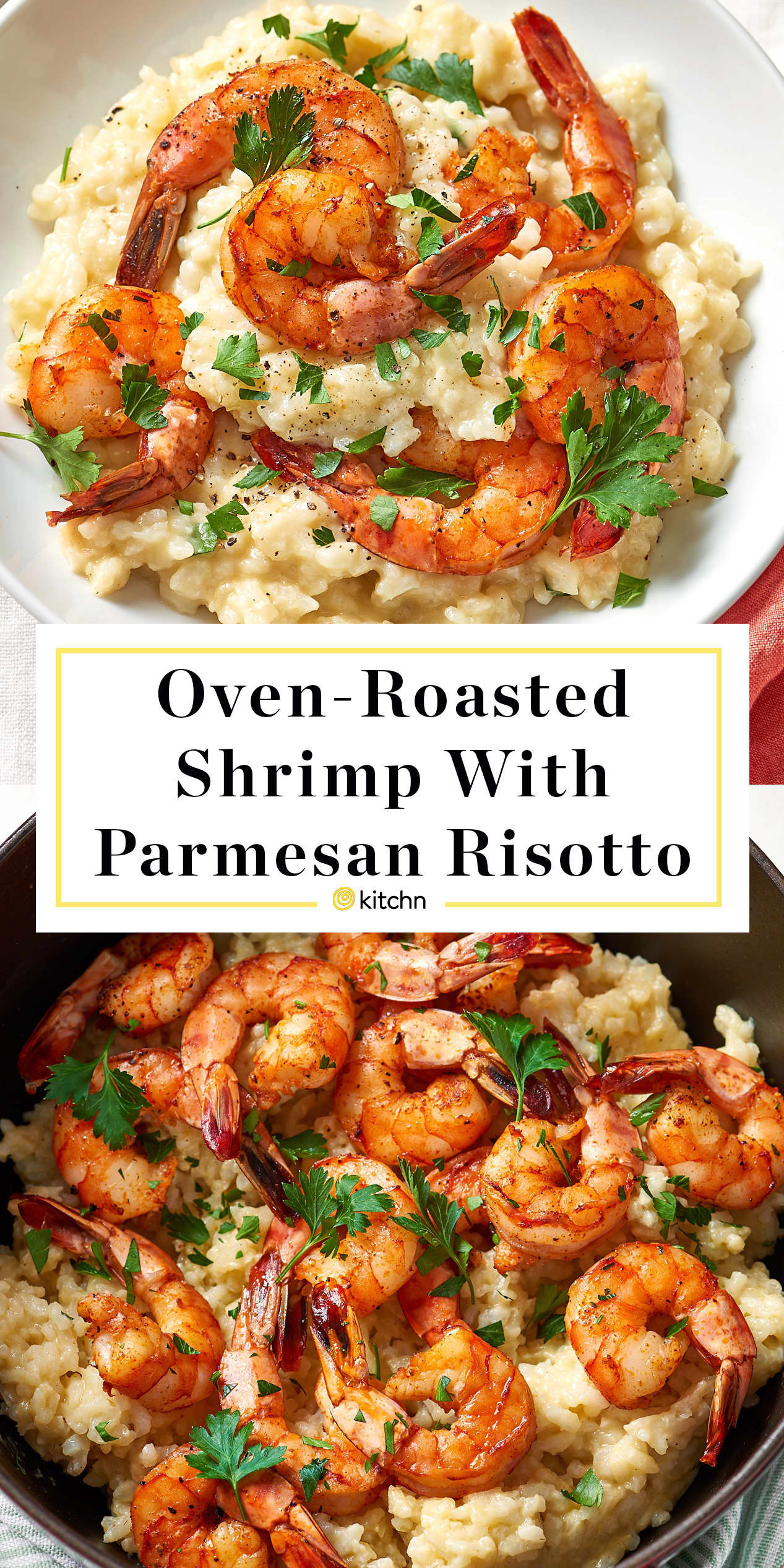 Risotto With Shrimp
 Parmesan Risotto with Roasted Shrimp Recipe