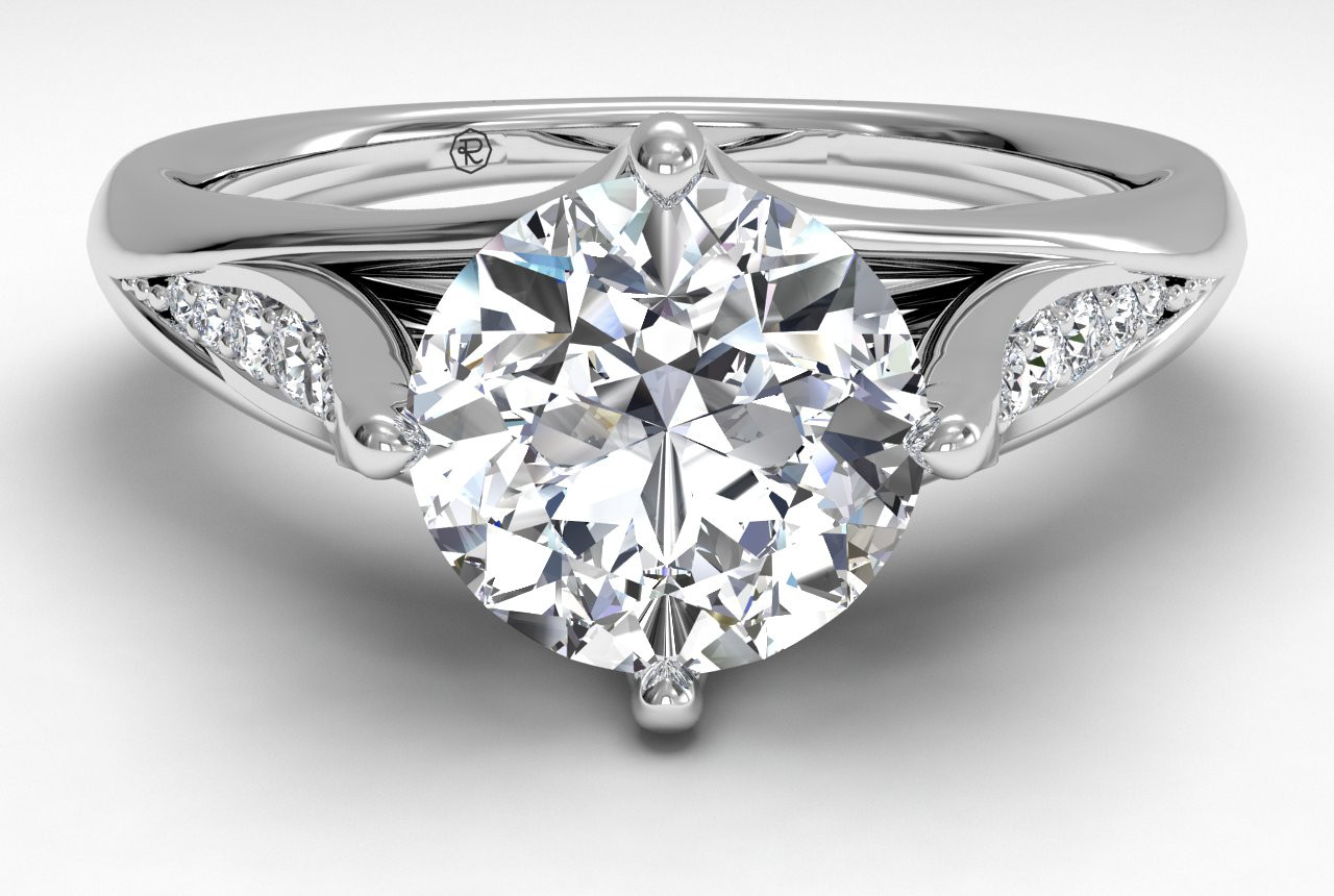 Ritani Wedding Bands
 Ritani Vintage Tulip Diamond Band Engagement Ring