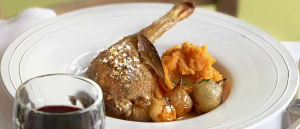 Roast Duck Leg Recipes
 Roast Duck Leg Recipe With Sweet Potato Mash olivemagazine