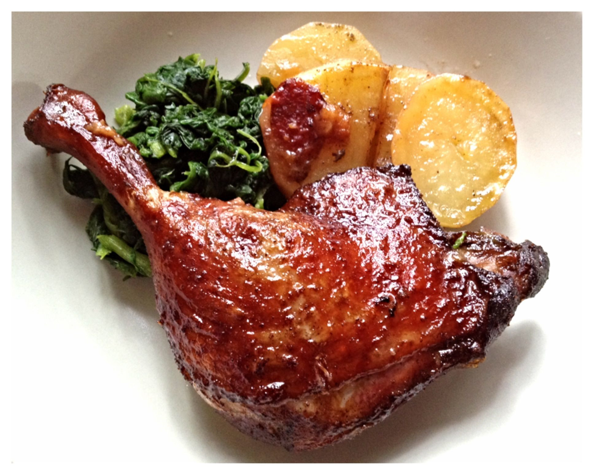 Roast Duck Leg Recipes
 Spiced Plum Duck Leg