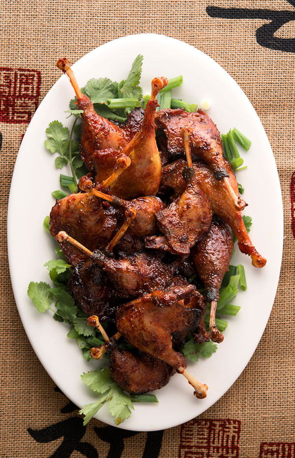 Roast Duck Leg Recipes
 Honey Sriracha Duck Legs