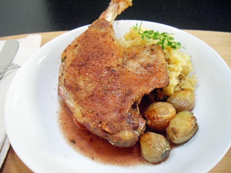 Roast Duck Leg Recipes
 Roasted duck legs with celeriac Recipe Petitchef