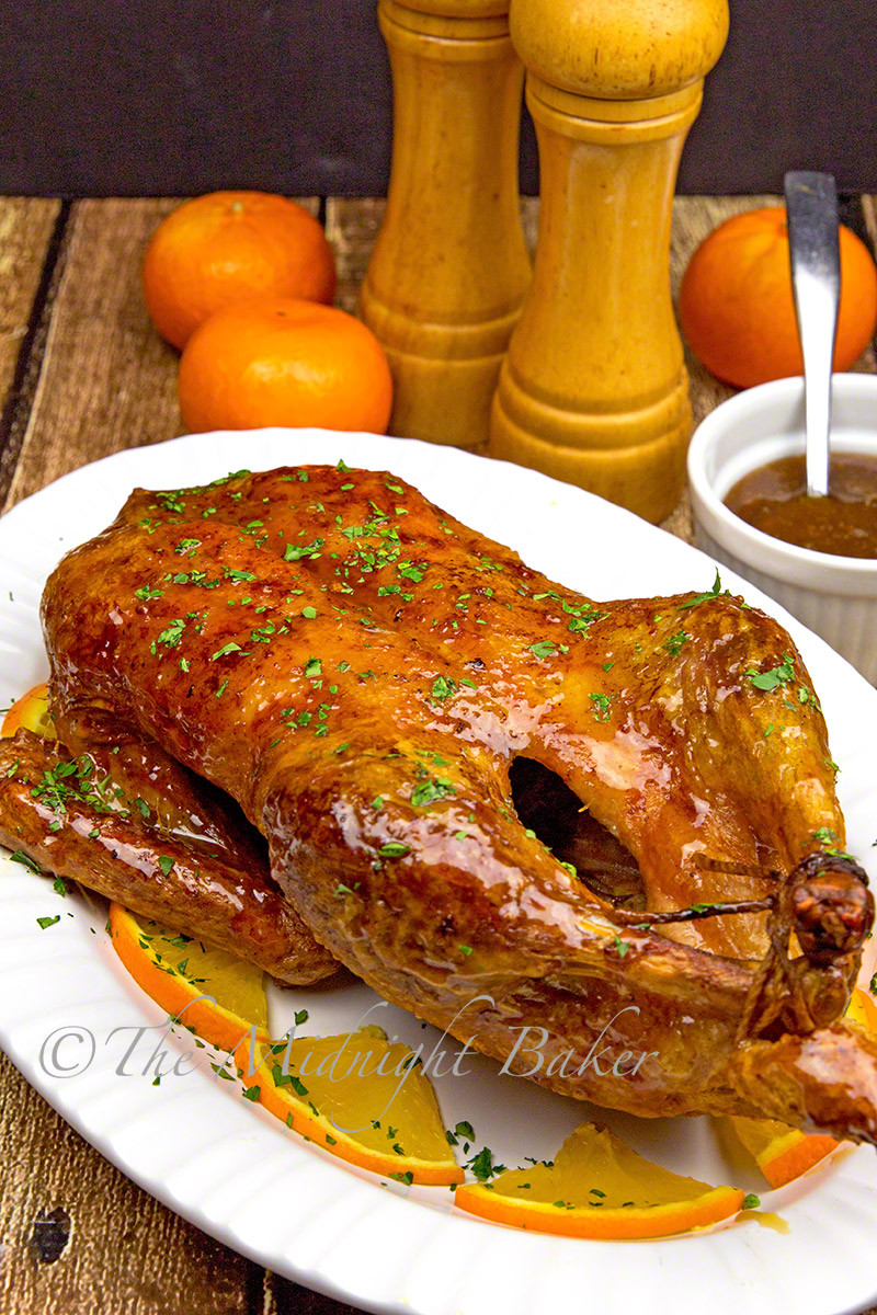 Roast Duck Sauces
 Duck with Orange Sauce The Midnight Baker