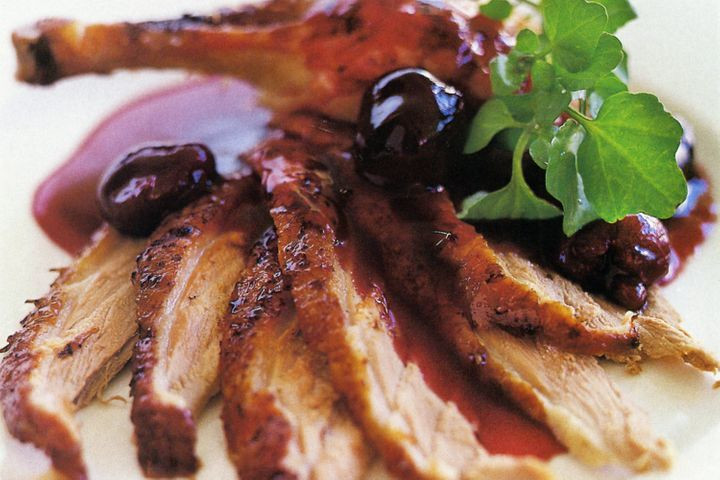 Roast Duck Sauces
 Roast duck with cherry sauce