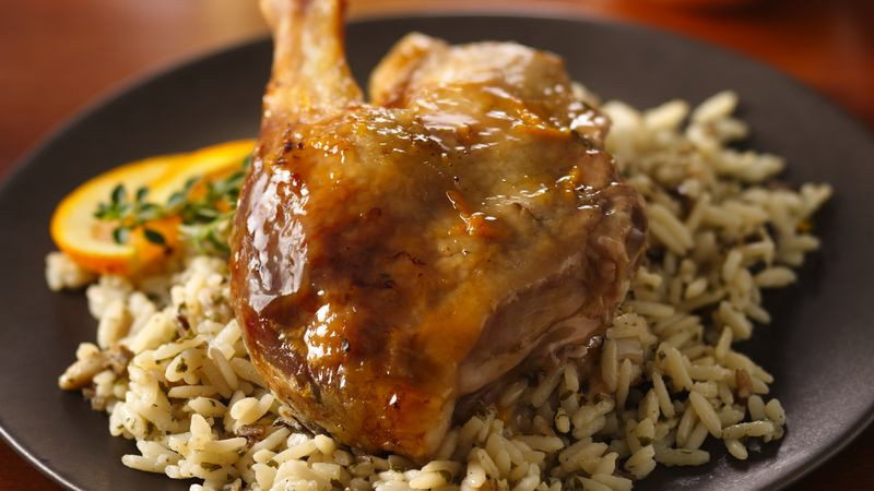 Roast Duck Sauces
 Roast Duck with Orange Sauce Recipe BettyCrocker