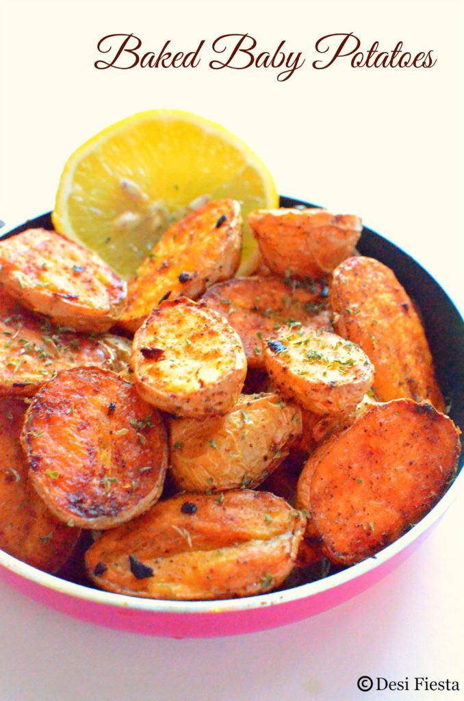 Roasted Baby Potatoes Recipe
 Baked Baby Potatoes Recipe