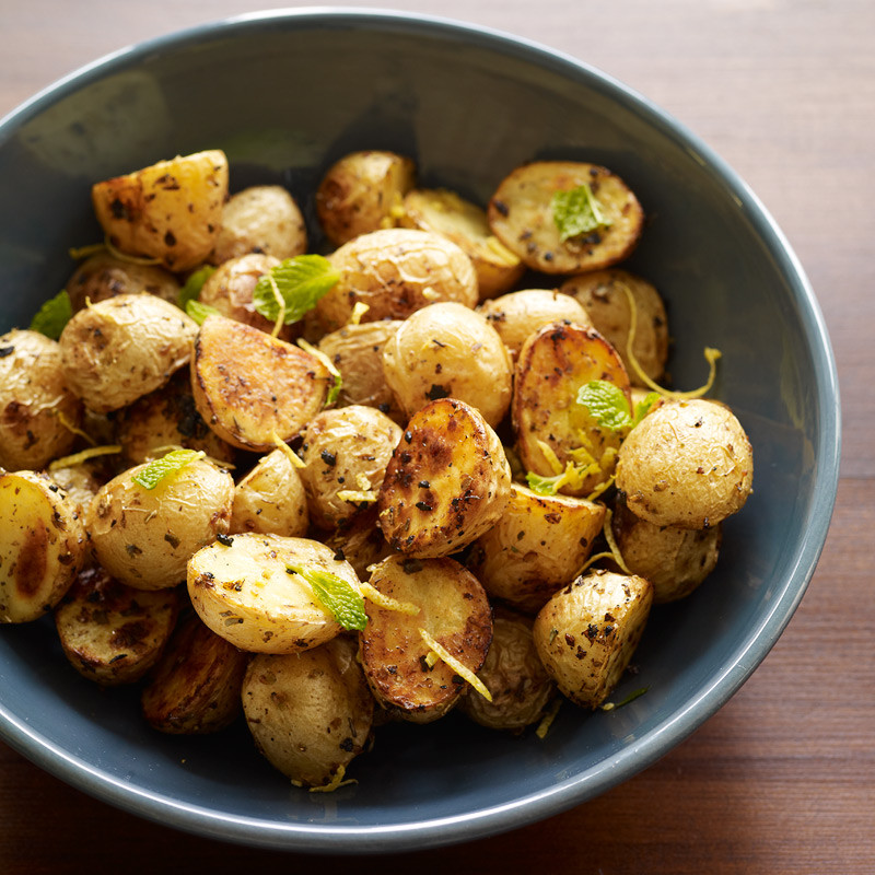 Roasted Baby Potatoes Recipe
 Roasted Baby Potatoes with Oregano and Lemon