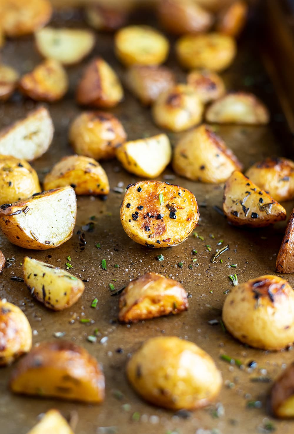 Roasted Baby Potatoes Recipe
 Roasted Baby Potatoes with Garlic Rosemary and Truffle