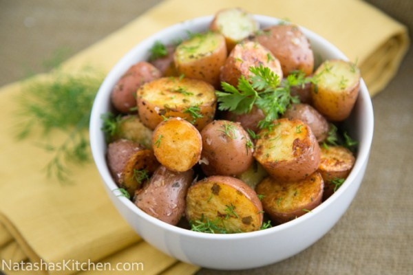 Roasted Baby Red Potatoes
 Easy Oven roasted baby red potatoes