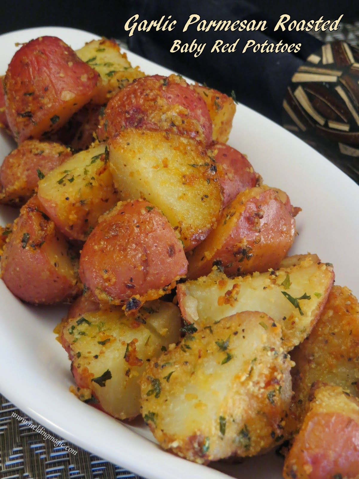 Roasted Baby Red Potatoes
 Garlic Parmesan Roasted Baby Red Potatoes