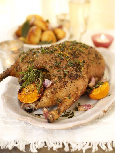 Roasted Duck Recipes Jamie Oliver
 Jamie Oliver’s Christmas Roast Duck with Port Gravy