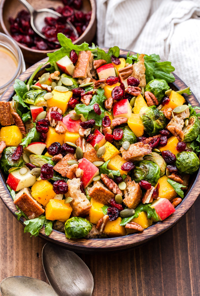 Roasted Fall Vegetables Recipe
 Fall Roasted Ve able Panzanella Salad Recipe Runner