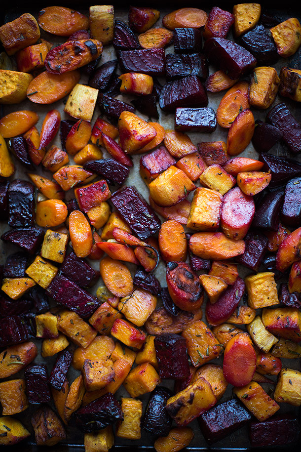 Roasted Root Vegetables Beets
 Roasted Root Ve ables