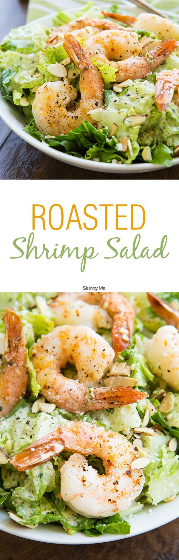 Roasted Shrimp Salad
 Roasted Shrimp Salad with Buttermilk Cilantro Dressing