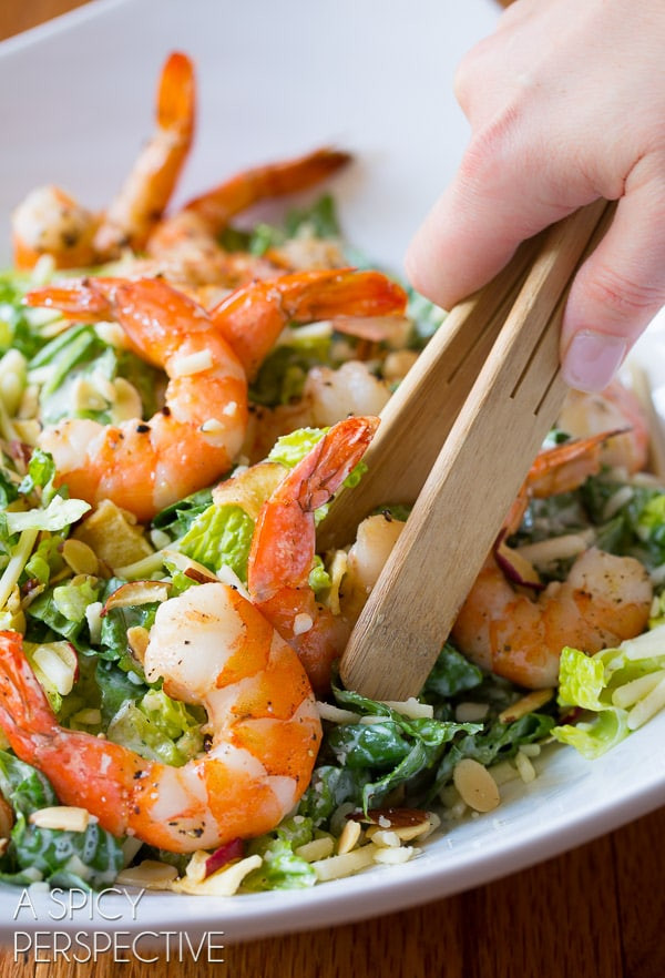 Roasted Shrimp Salad
 Roasted Shrimp Salad with Buttermilk Dressing