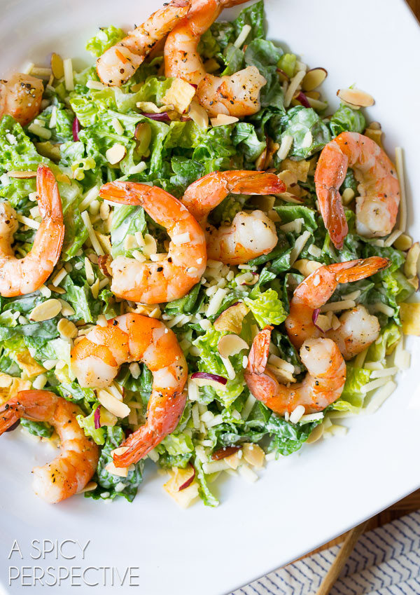 Roasted Shrimp Salad
 Roasted Shrimp Salad with Buttermilk Dressing DeLallo