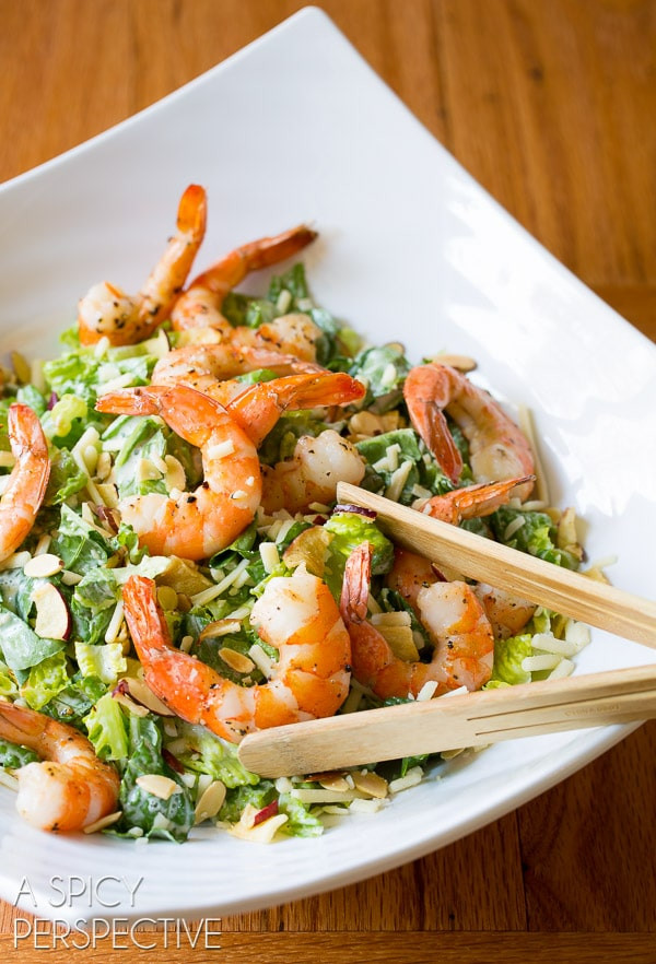 Roasted Shrimp Salad
 Roasted Shrimp Salad with Buttermilk Dressing