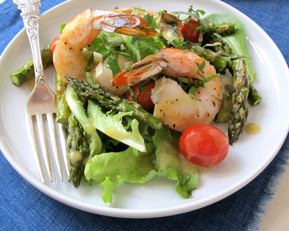 Roasted Shrimp Salad
 Roasted Asparagus and Shrimp Salad American Profile