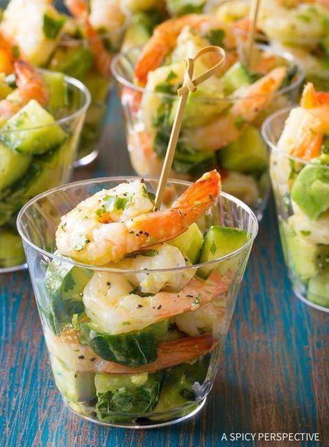 Roasted Shrimp Salad
 Healthy Garlic Lime Roasted Shrimp Salad Recipe for Spring