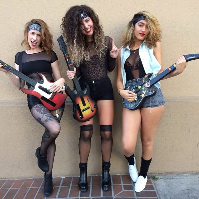 Rock Costume DIY
 Glam Rockers y Costumes For Women