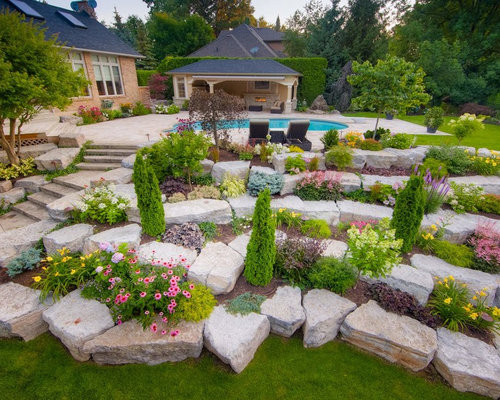 Rock Terrace Landscape
 Terraced Landscape