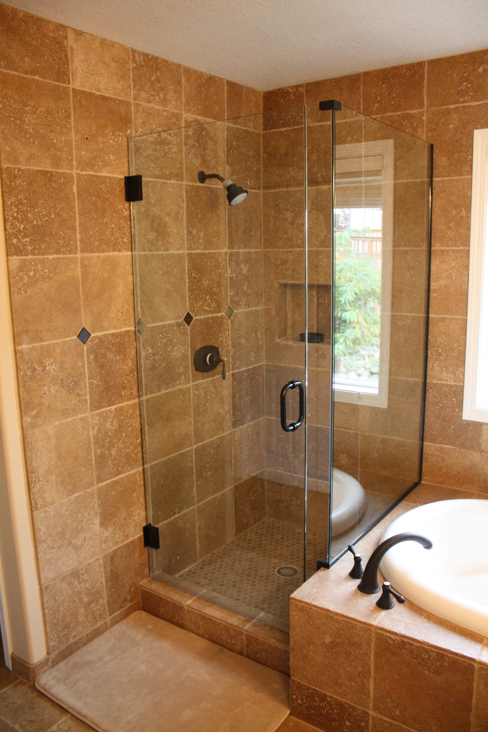 Rock Tile Bathroom
 30 cool ideas and pictures of natural stone bathroom