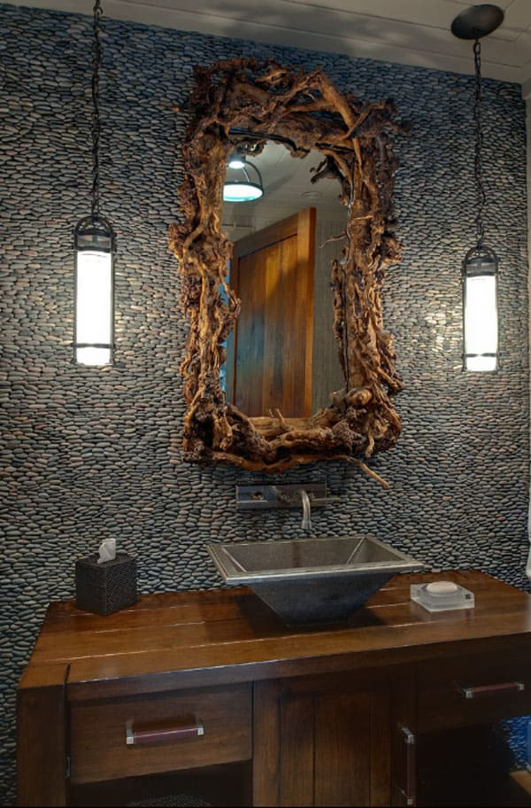Rock Tile Bathroom
 63 Sensational bathrooms with natural stone walls