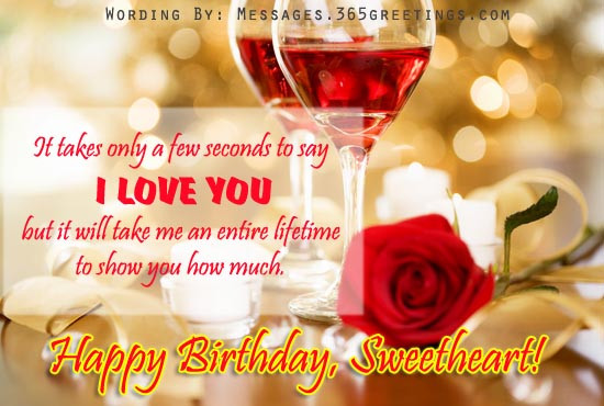 Romantic Birthday Wishes For Her
 Romantic Birthday Wishes 365greetings