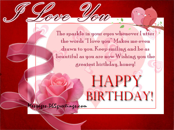 Romantic Birthday Wishes For Her
 Romantic Birthday Wishes 365greetings