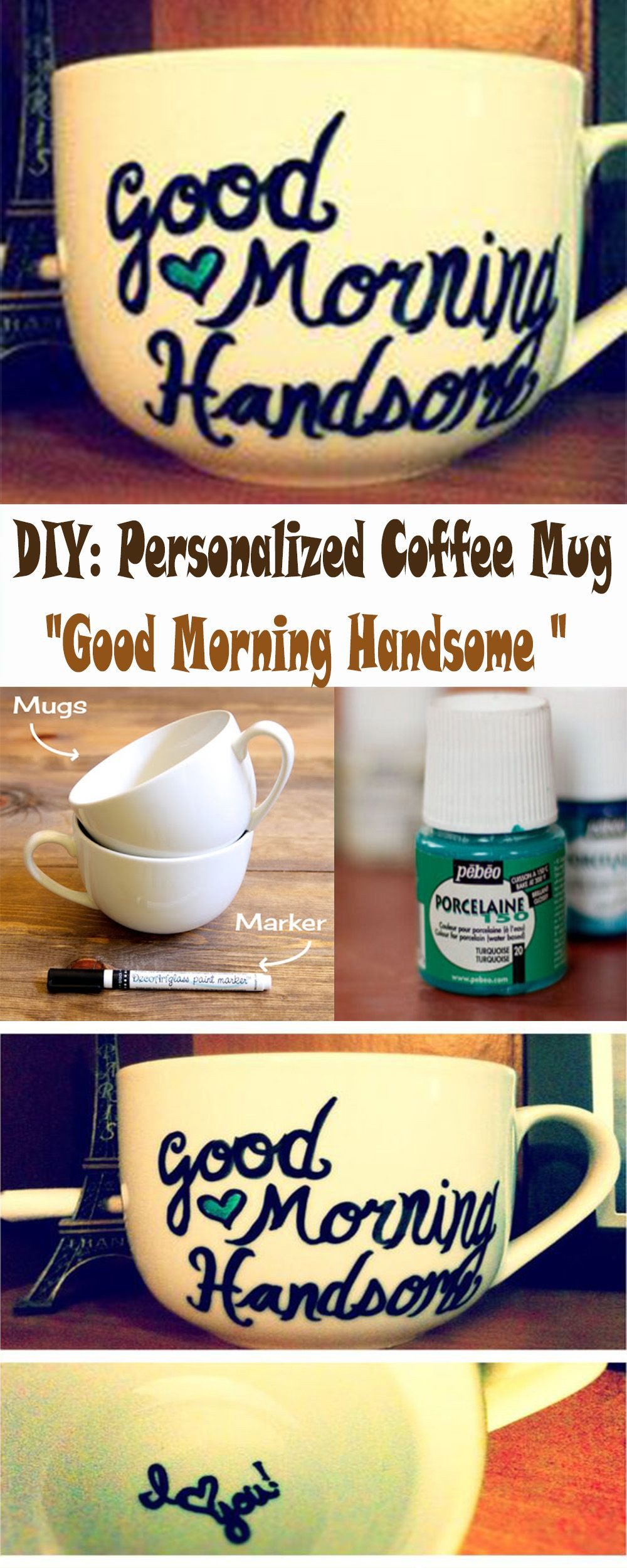 Romantic Christmas Gift Ideas For Boyfriend
 DIY Personalized Coffee Mug