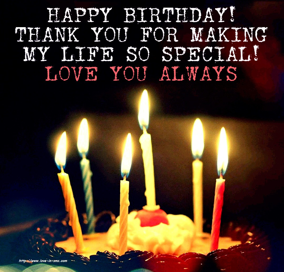 Romantic Happy Birthday Quotes
 Happy Birthday Wishes to my Love Wishes & Love