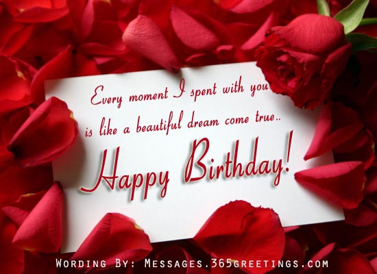 Romantic Happy Birthday Quotes
 Romantic Birthday Wishes 365greetings