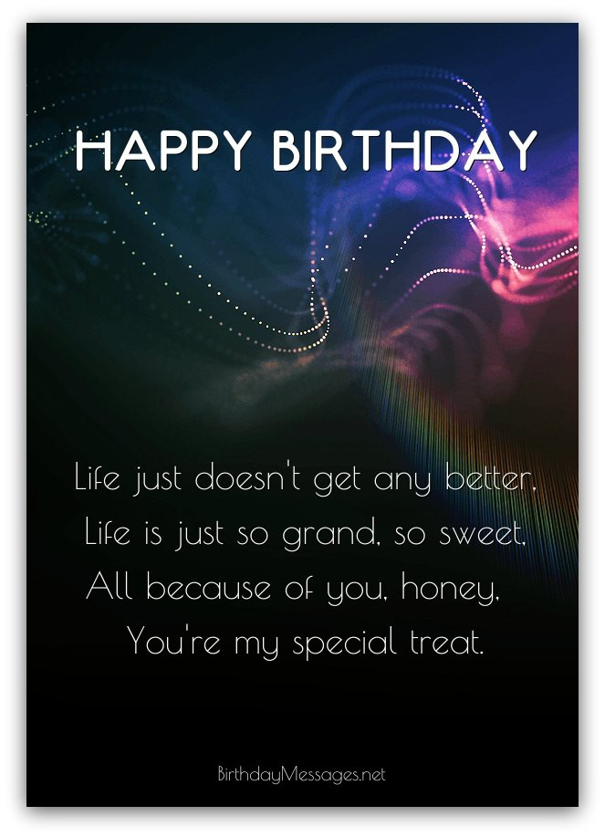 Romantic Happy Birthday Quotes
 Romantic Birthday Poems Page 3