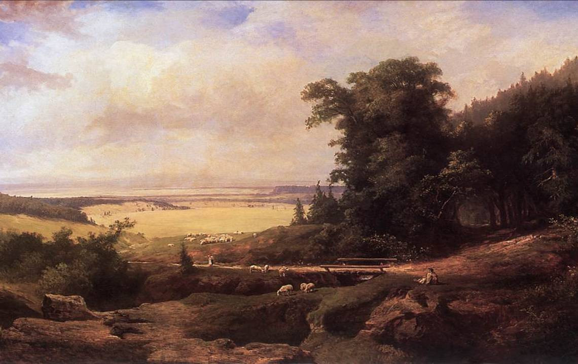 Romantic Landscape Painting
 A Quick Lesson in Zoo Design History