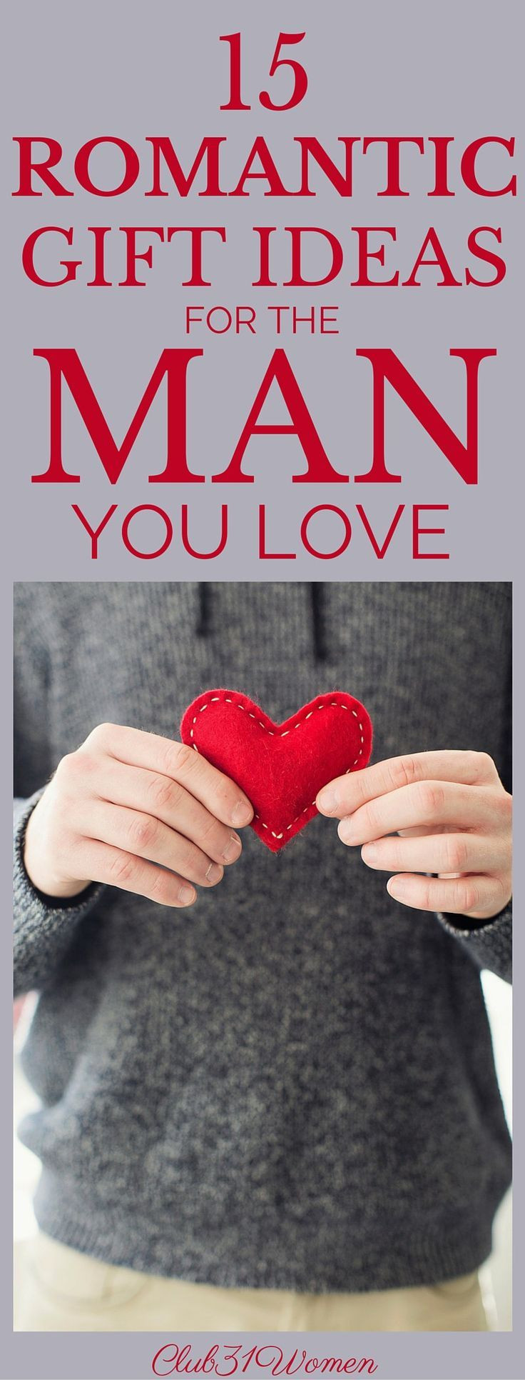 Romantic Valentines Gift Ideas
 15 Surprisingly Romantic Gift Ideas for The Man You Love