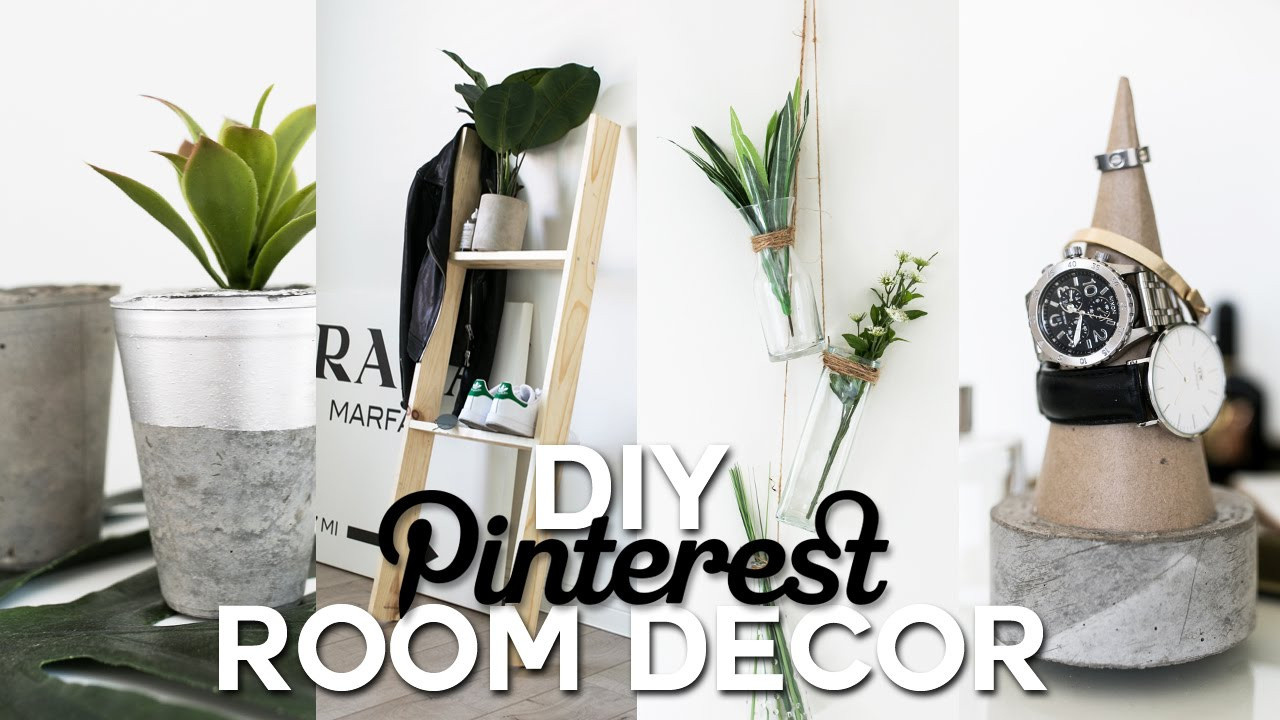 Room Decor DIY Pinterest
 DIY Pinterest Inspired Room Decor Minimal & Simple