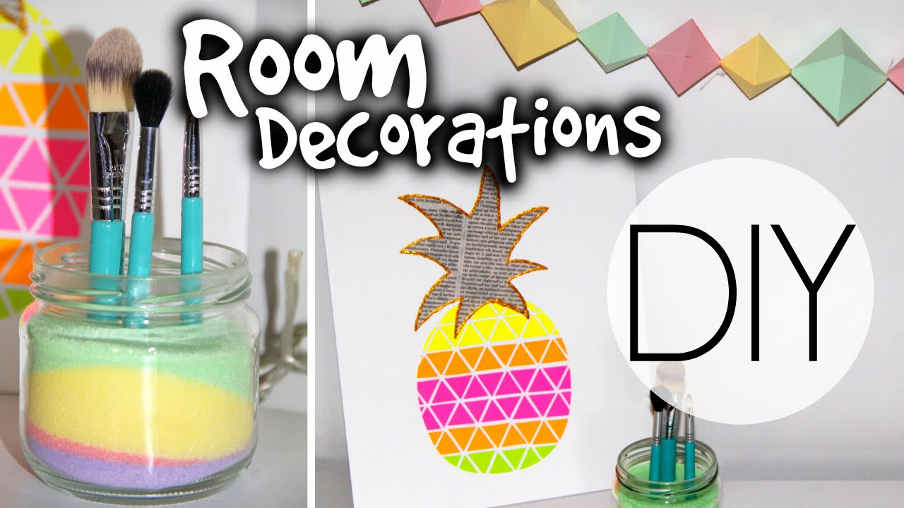 Room DIY Decor
 DIY Summer Room Decorations