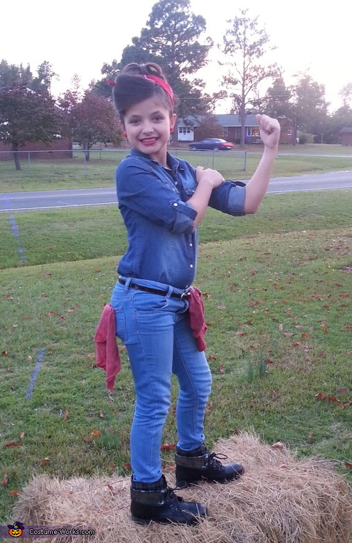 Rosie The Riveter Costume DIY
 GSGCNWI Blog – Building girls of courage confidence and