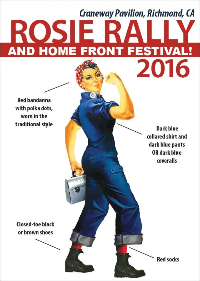 Rosie The Riveter Costume DIY
 Rosie The Riveter Trust Join us on August 13th 2016 for