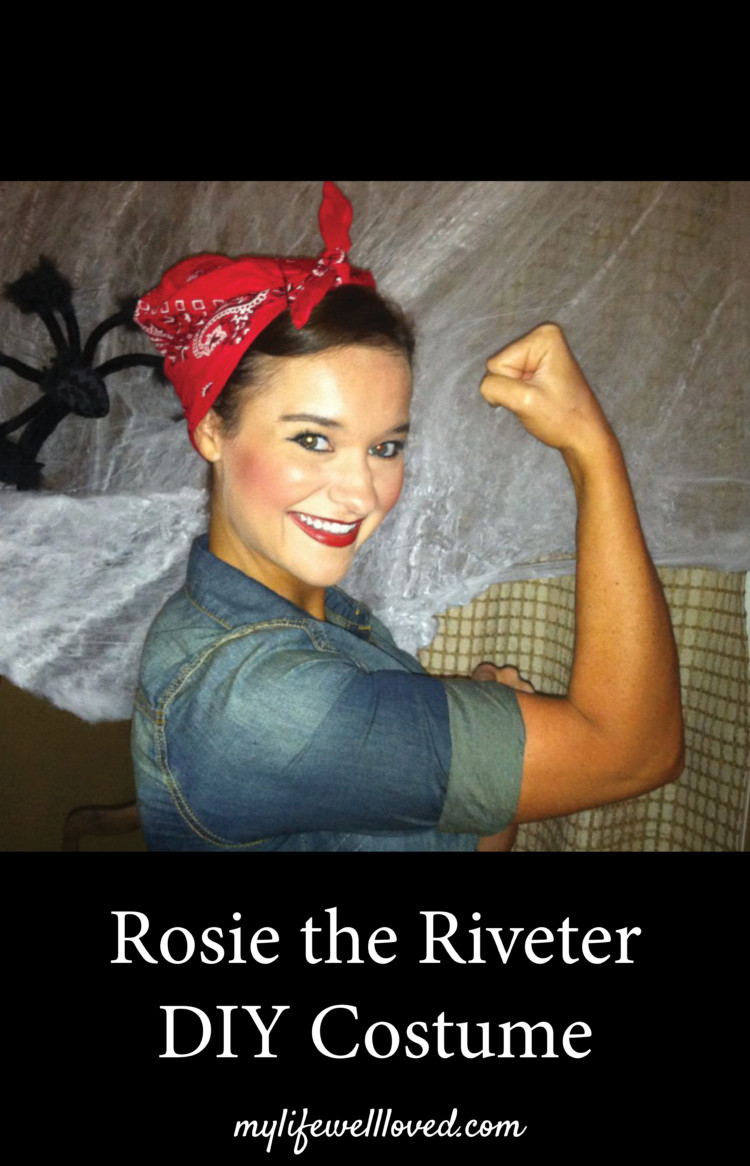 Rosie The Riveter Costume DIY
 Rosie The Riveter Costume Halloween